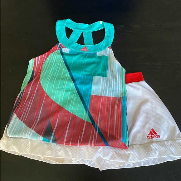 ADIDAS tennis 🎾 SET includes tank size XS and matching skort size small - Picture 16 of 16